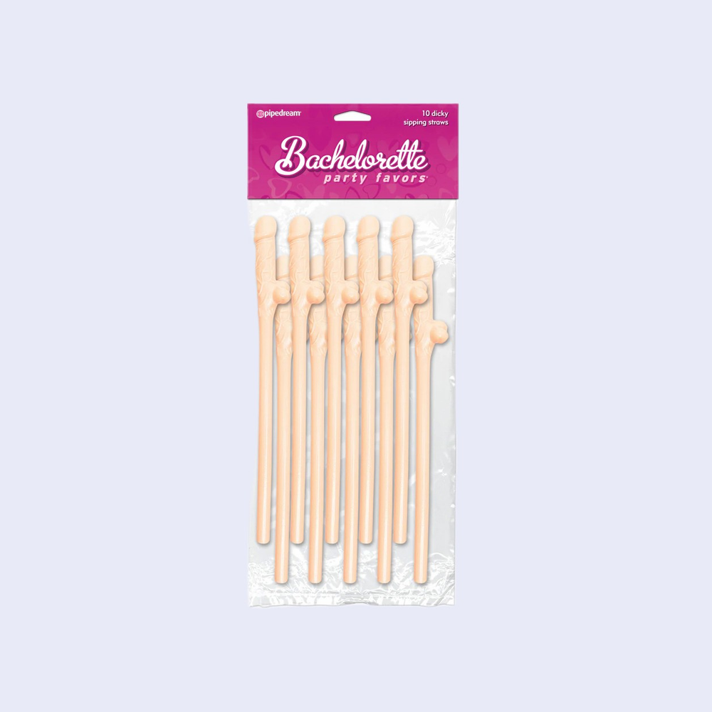 Dicky Sipping Straws - Bachelorette Party Favors
