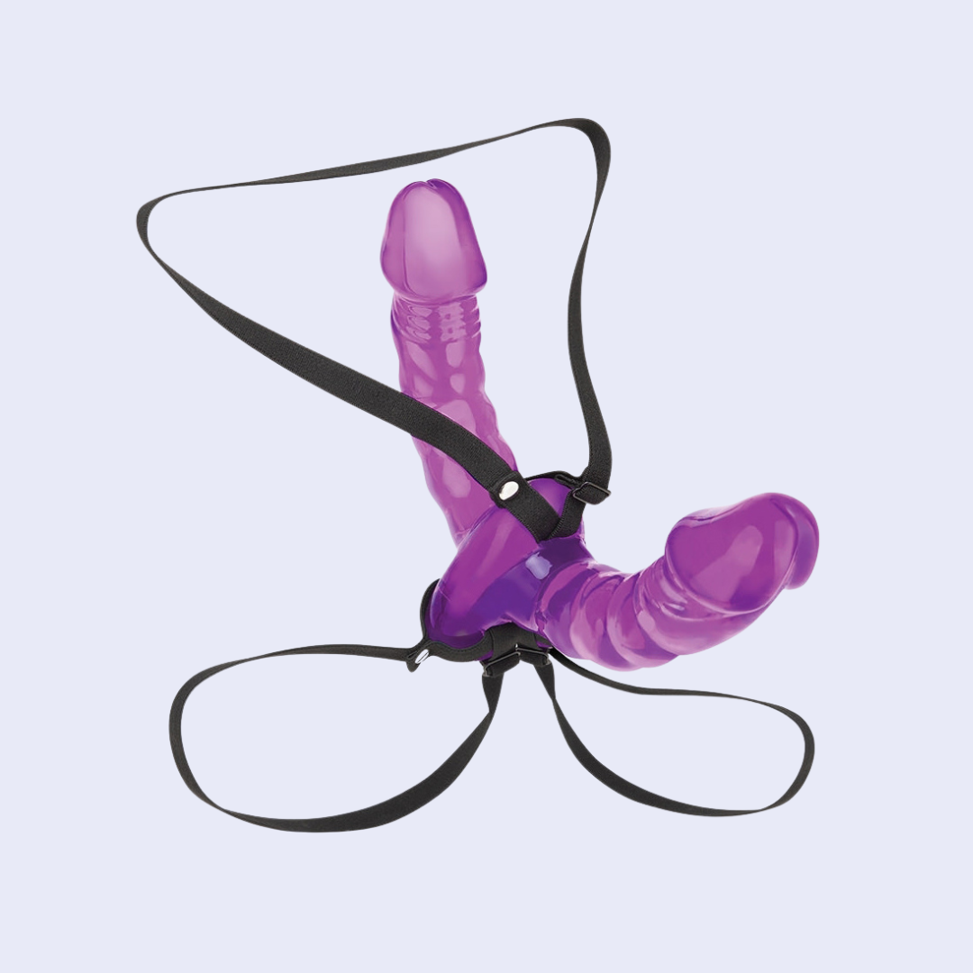 LUX FETISH Double-Ended Strap-On