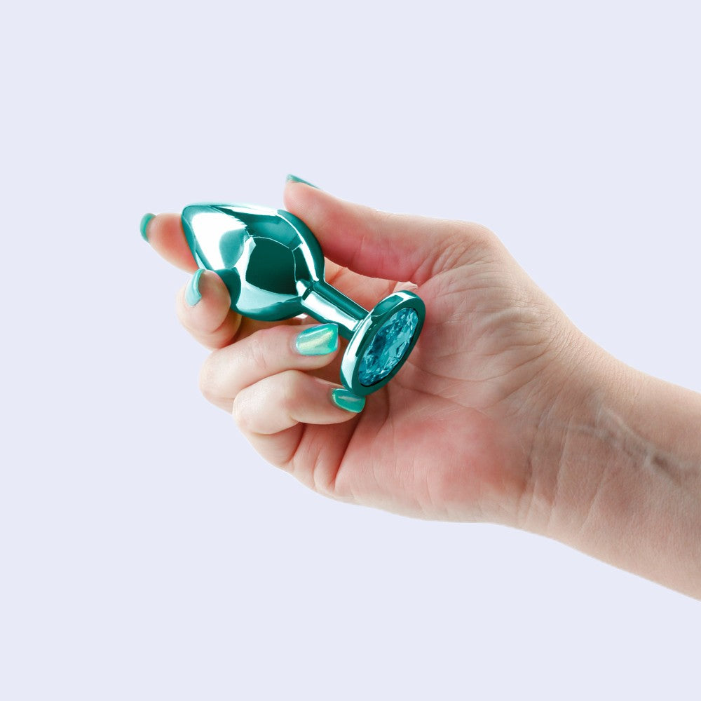 Rear Assets Medium Teal Metal Plug