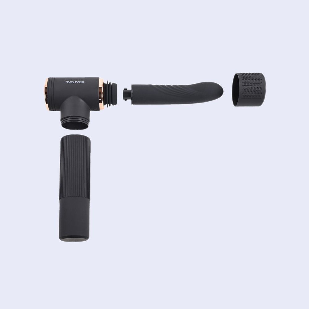 Too Hot To Handle Thrusting Vibrator