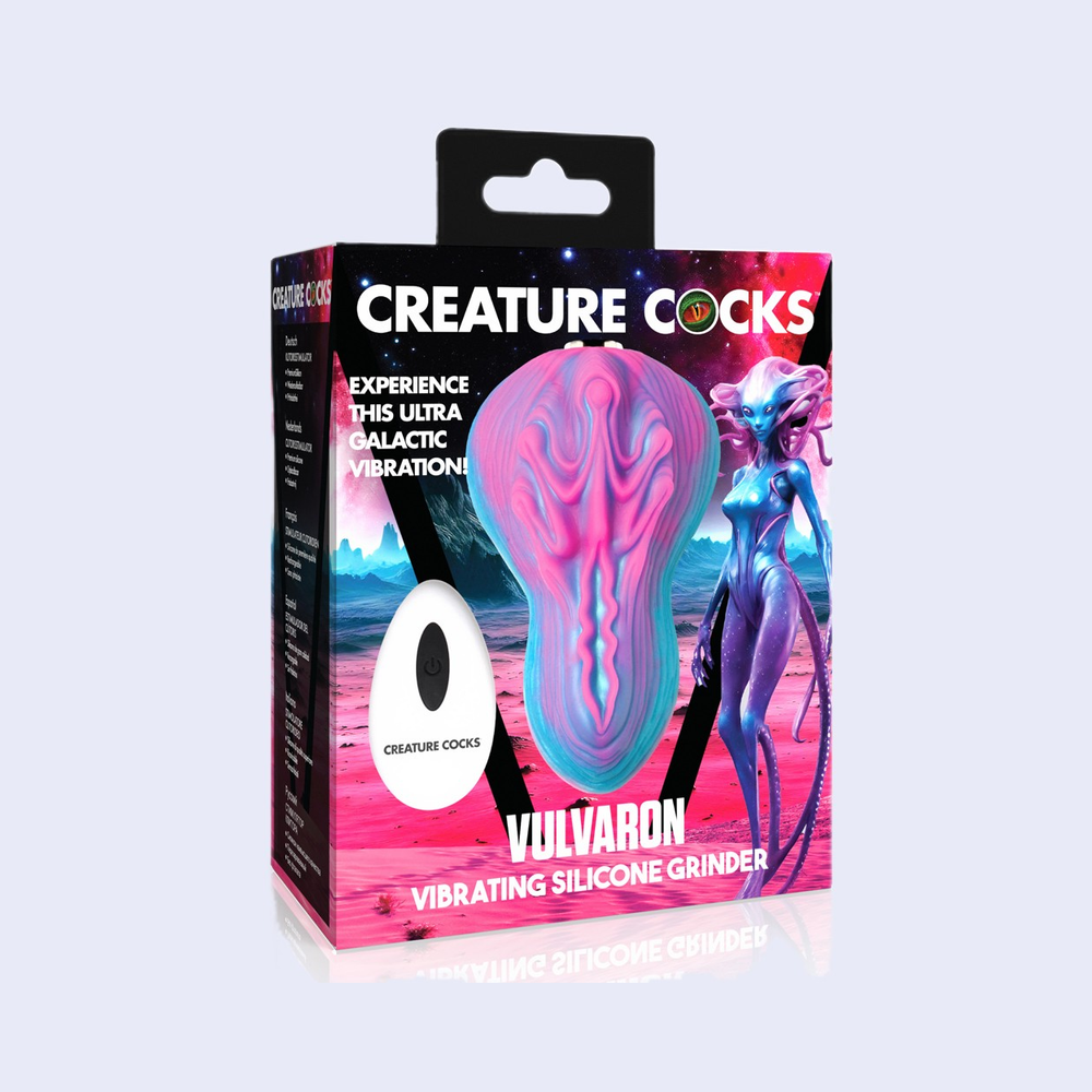 Creature Cocks Vulvaron Vibrating Grinder Remote