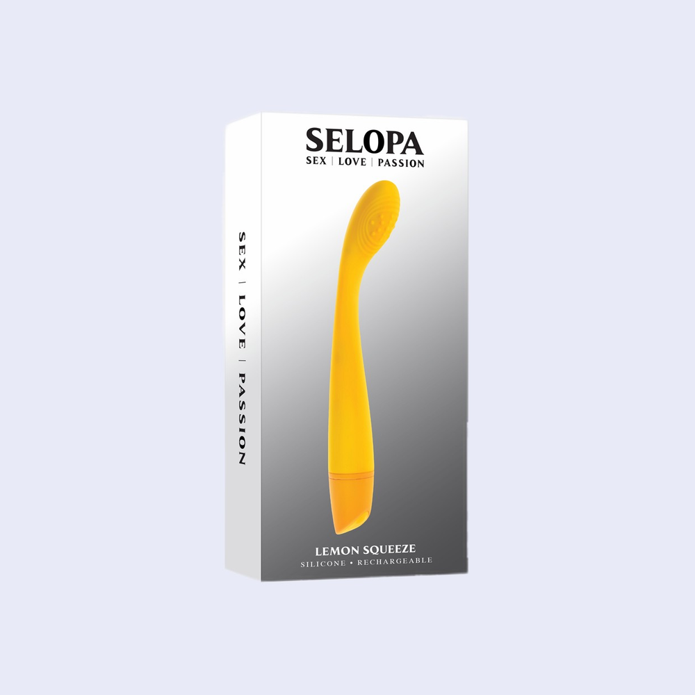 Lemon Squeeze Slim G-Spot Vibrator