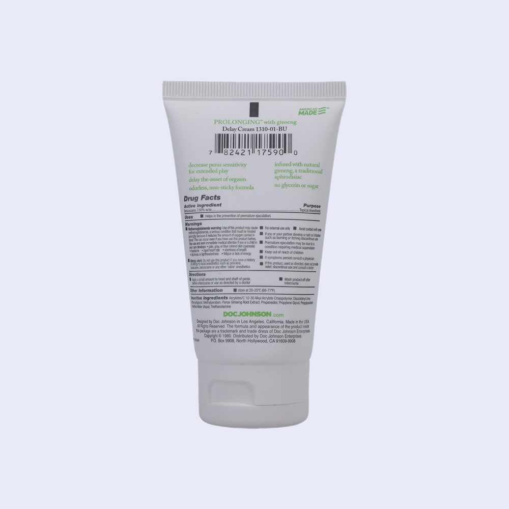 Proloonging Delay Cream For Men