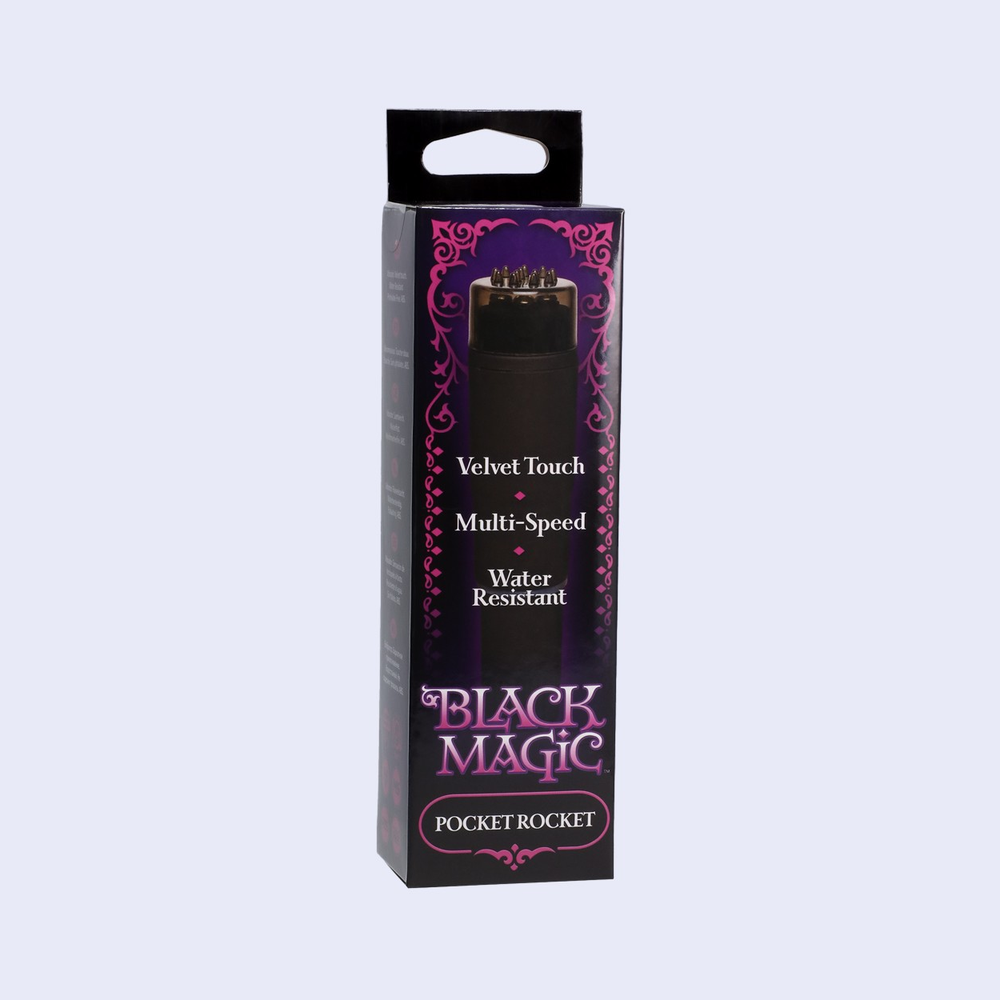 Doc Johnson Black Magic Pocket Rocket Vibrator