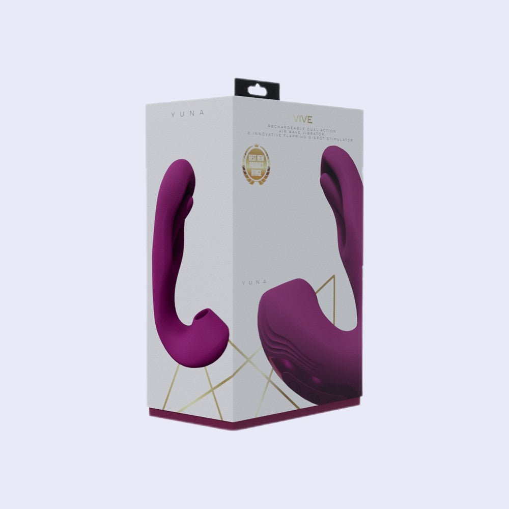 Vive Yuna Rechargeable Dual Action Vibrator