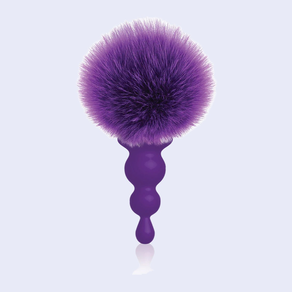 The 9's Cottontails Silicone Bunny Tail Butt Plug