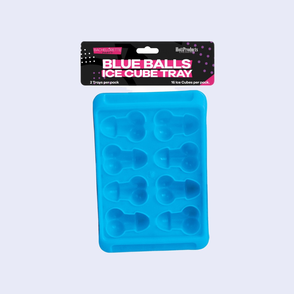 Blue Balls Ice Cube Trays (2 Pack)
