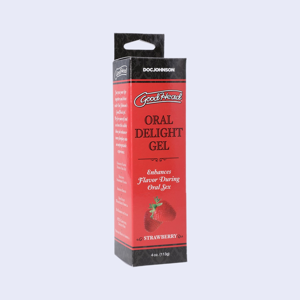 Goodhead Oral Delight Gel - Sweet Strawberry