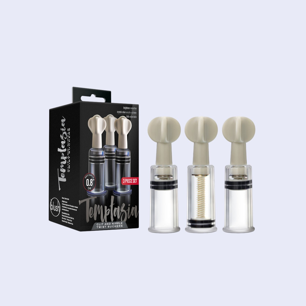 Temptasia Clit & Nipple Twist Suckers Set