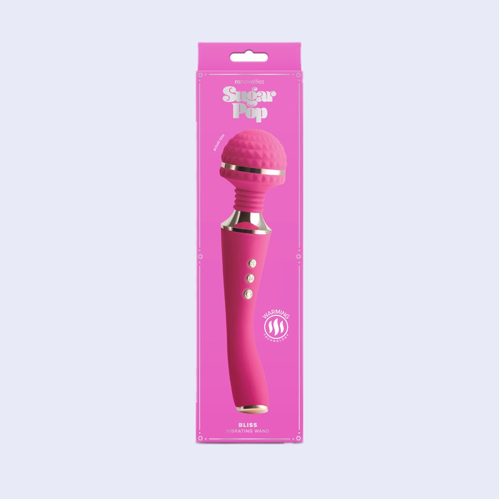 Sugar Pop Bliss Pink Wand Massager