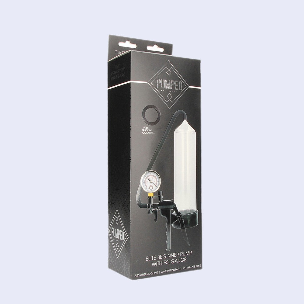 Pumped Elite Beginner Pump With Gauge