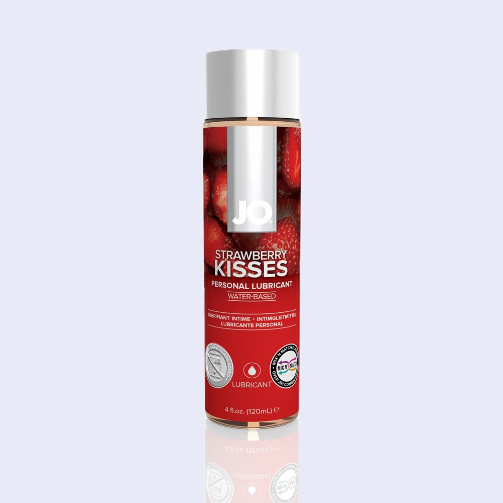 JO H2O Flavored Lubricant Strawberry Kiss 4 oz