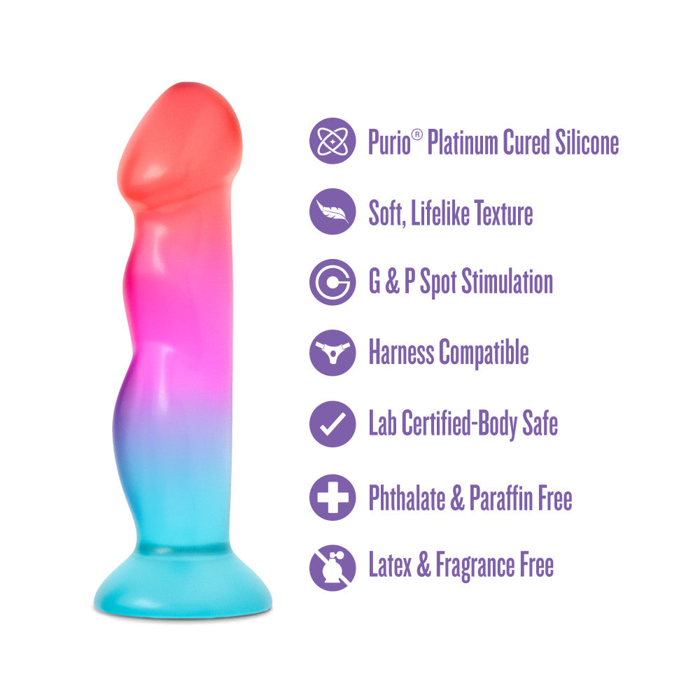 Blush Avant Tropical 7.75 Inch Silicone Dildo - La Pepa