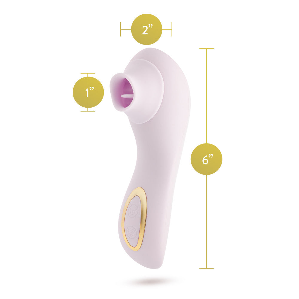 Blush Delice Fleur Clitoral Suction Stimulator - La Pepa