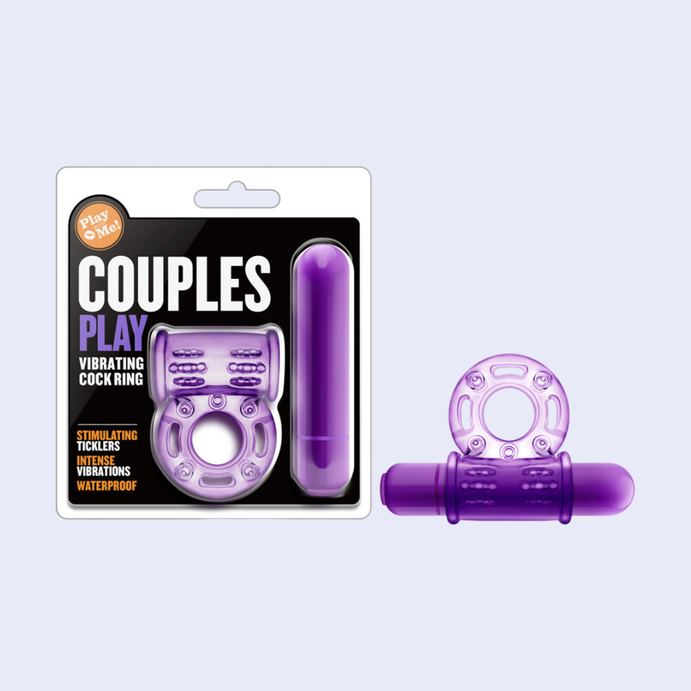 Play With Me Couples Play Vibrating Cock Ring - La Pepa