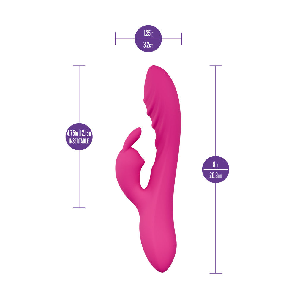 Blush Sexy Things Wild Lust Rabbit Vibrator - La Pepa