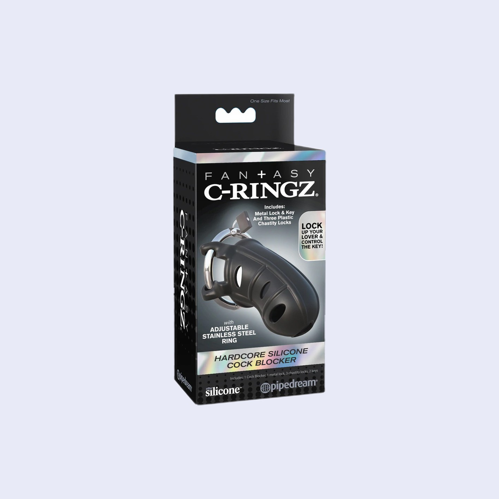 Fantasy C-Ringz Hardcore Silicone Cock Blocker