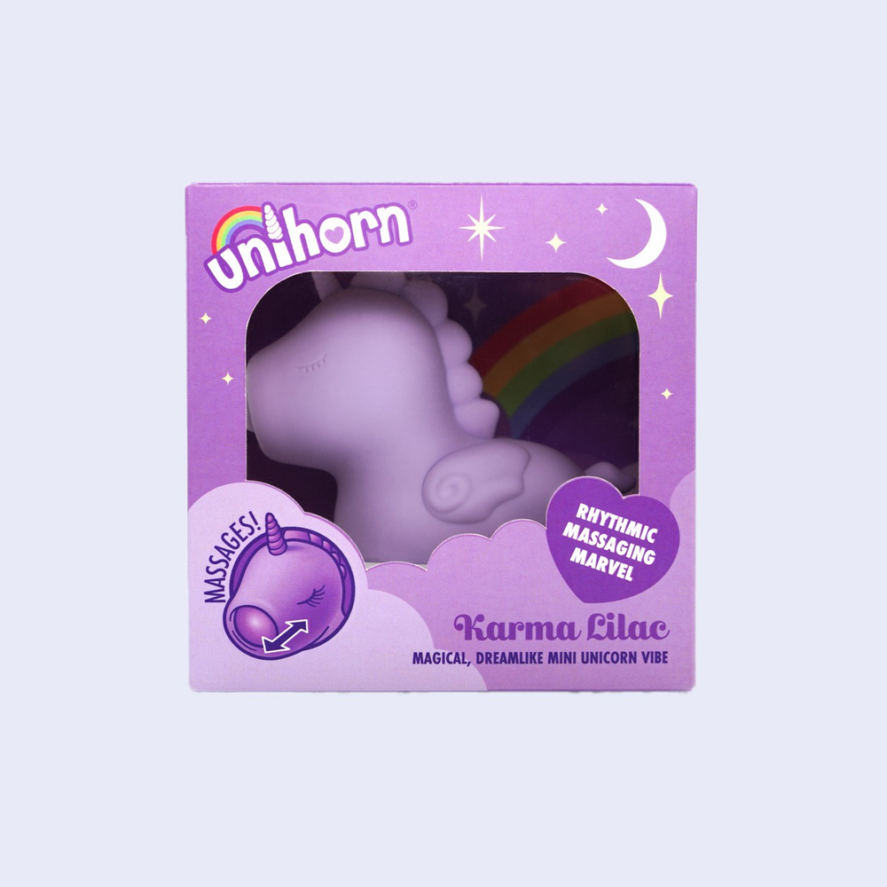 Unihorn Karma Lilac Massaging Unicorn Vibrator