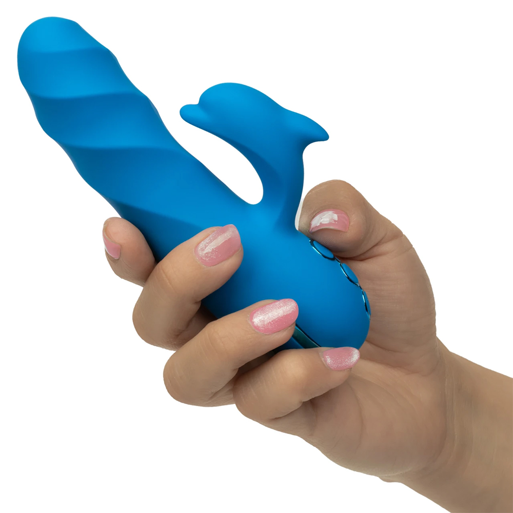 California Dreaming Frisco Fantasy Thrusting Rabbit Vibrator - La Pepa