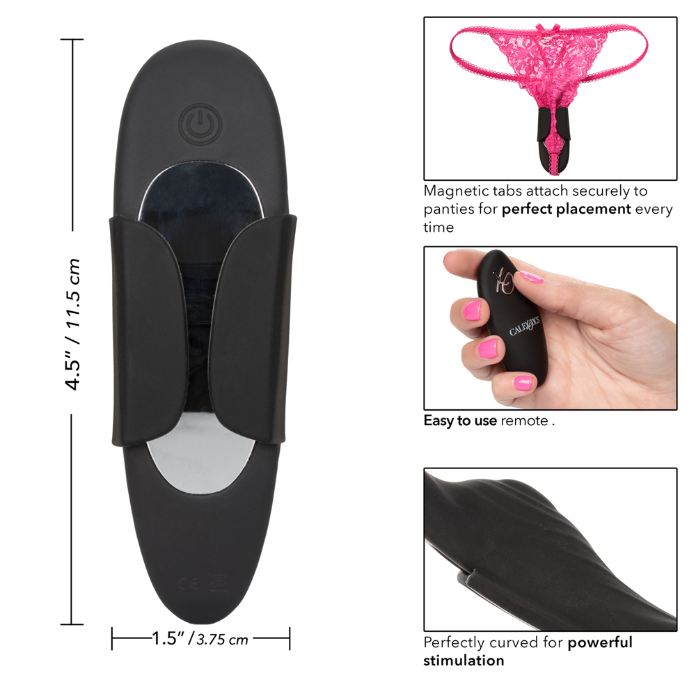 CalExotics Lock-N-Play Remote Panty Vibrator - La Pepa