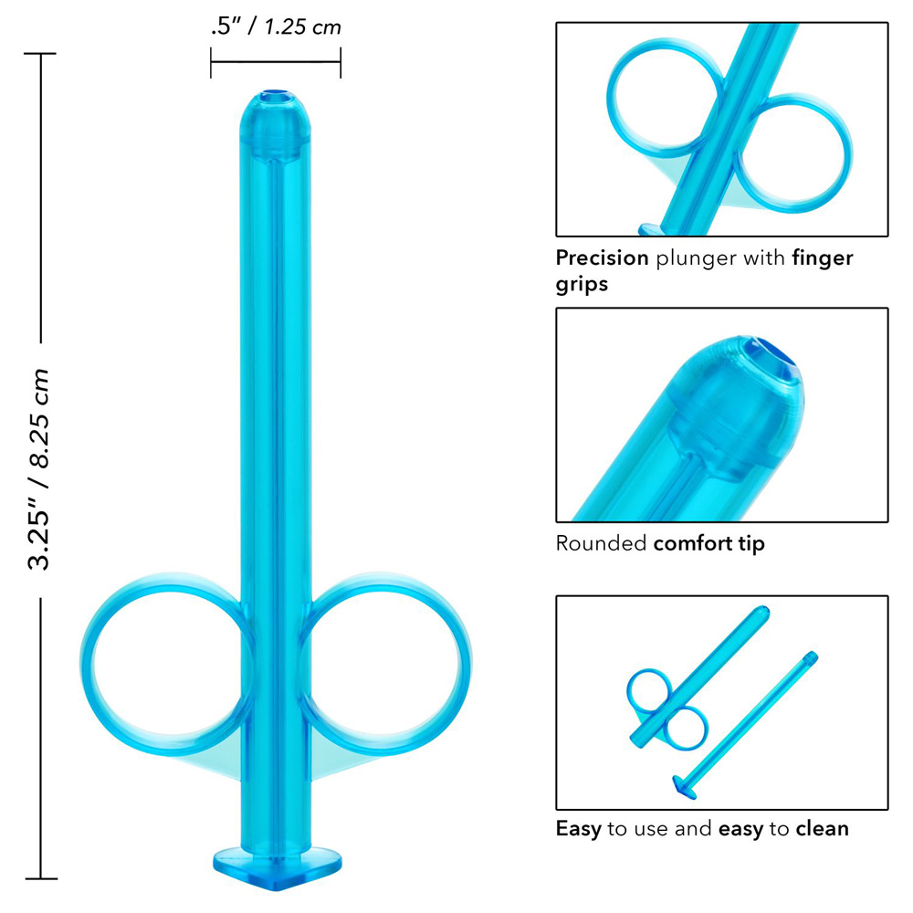 CalExotics Lube Tube Lubricant Applicator 2-Pack - La Pepa