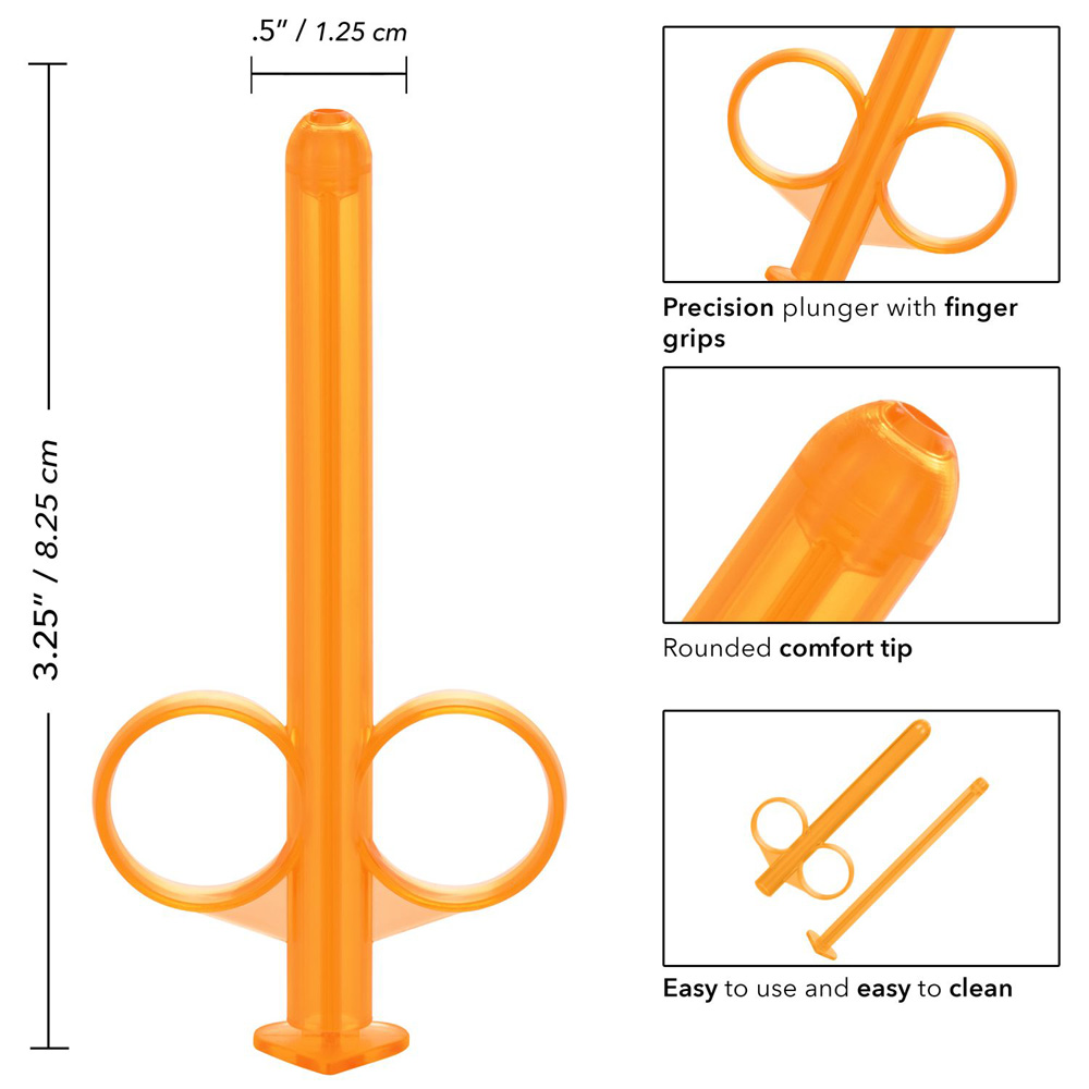 CalExotics Lube Tube Lubricant Applicator 2-Pack - La Pepa