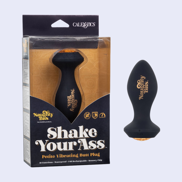 Naughty Bits Shake Your Ass Vibrating Butt Plug