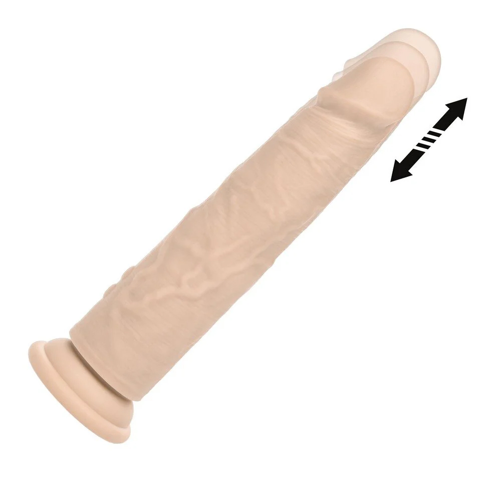 CalExotics Studs 6.5 Inch Vibrating Thrusting Dildo - La Pepa