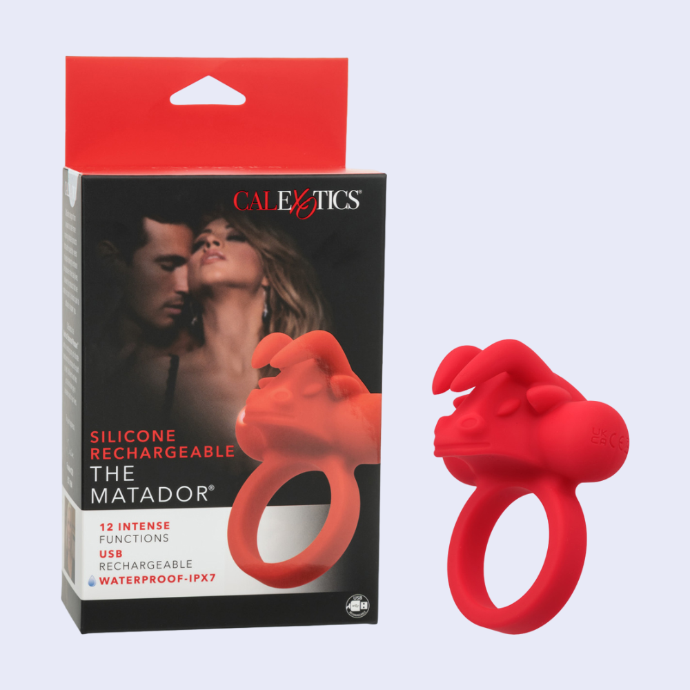 CalExotics The Matador Rechargeable Vibrating Cock Ring - La Pepa