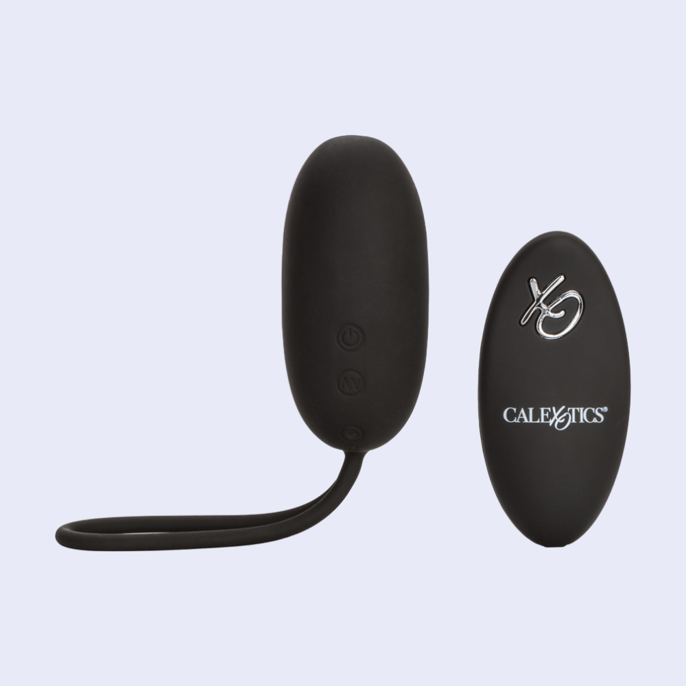 CalExotics Silicone Remote Rechargeable Egg Vibrator - La Pepa
