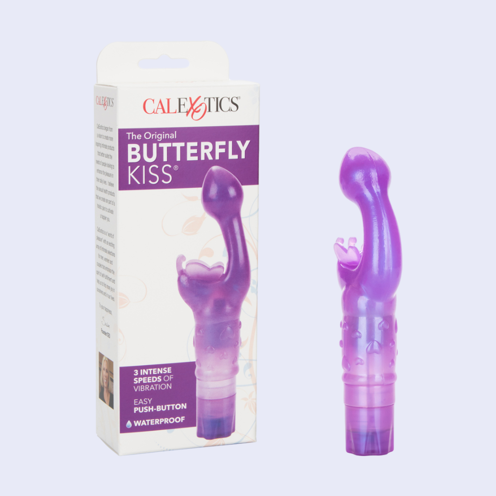 CalExotics Original Butterfly Kiss Rabbit Vibrator - La Pepa