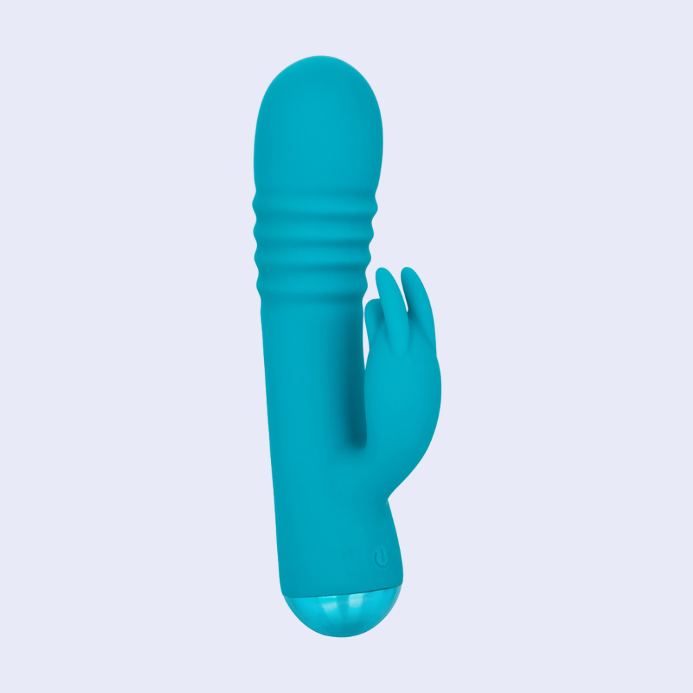 CalExotics Thicc Chubby Thrusting Tickler Rabbit Vibrator - La Pepa