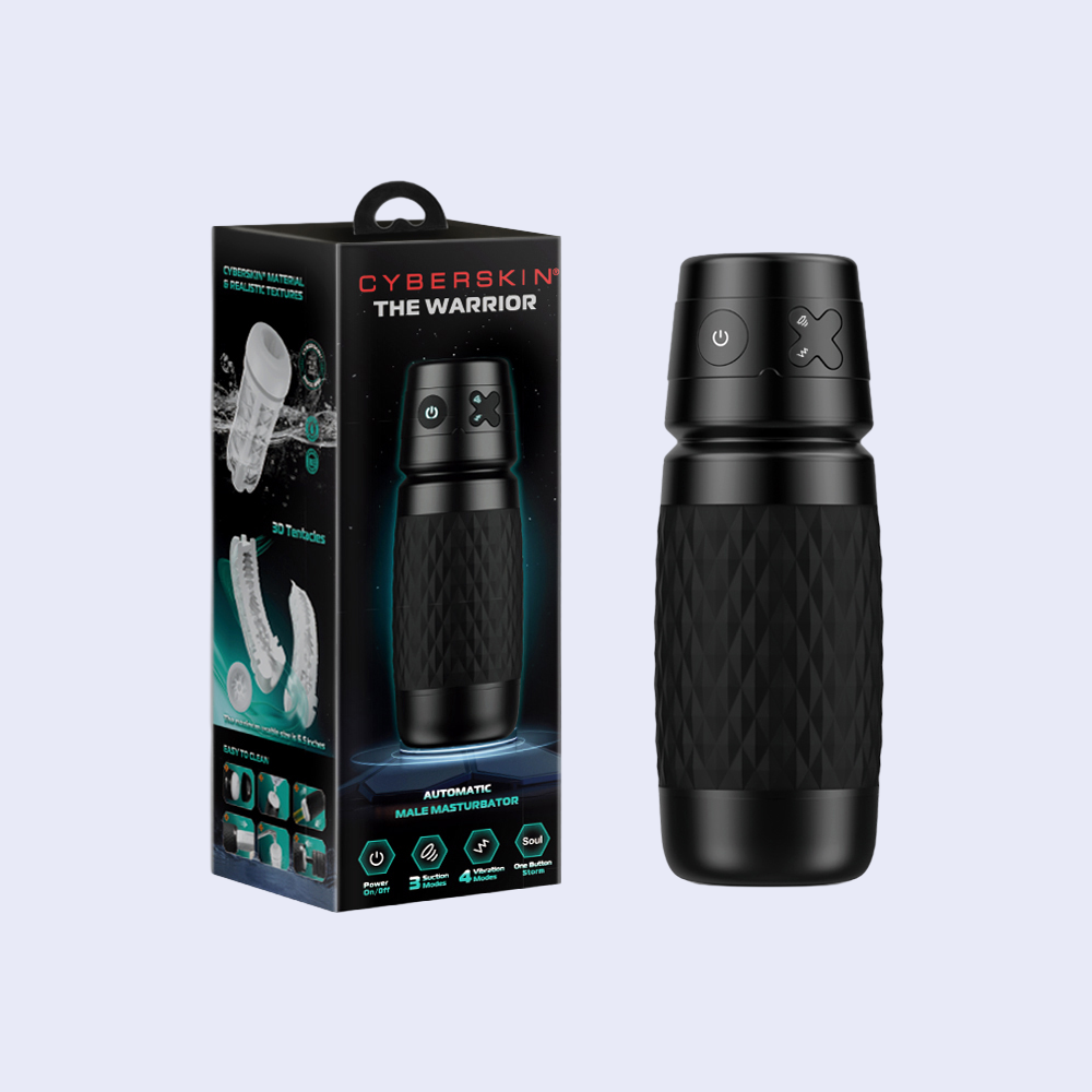 CyberSkin Warrior Automatic Male Masturbator - La Pepa