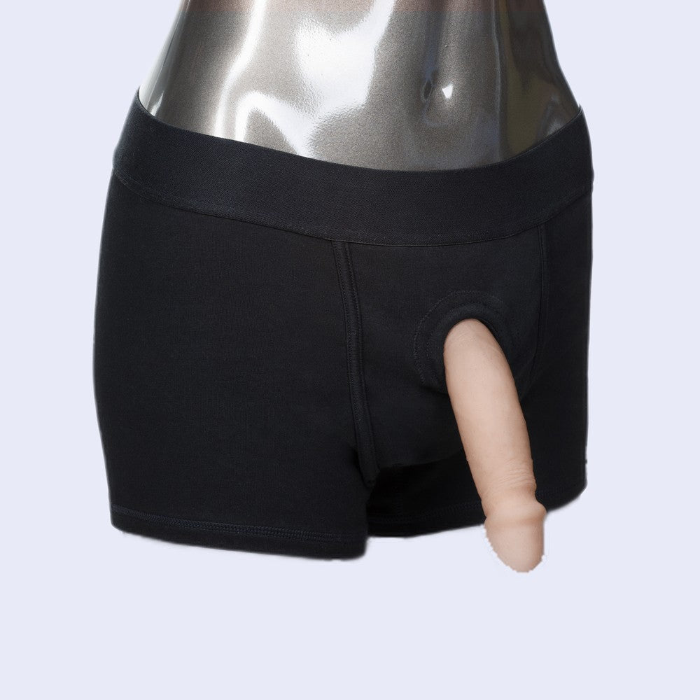 Packer Gear Black Boxer Brief Harness