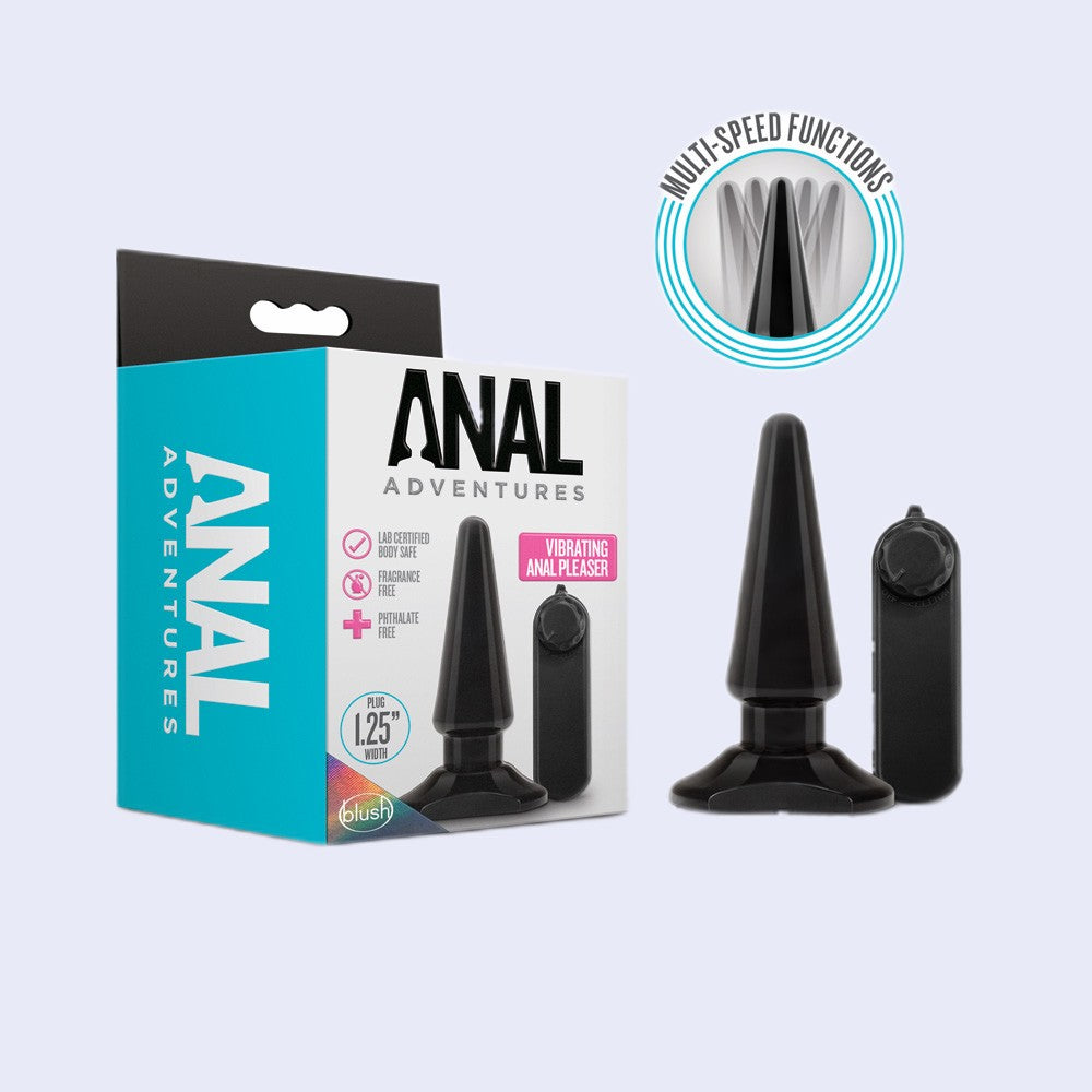 Anal Adventures Vibrating Anal Insert