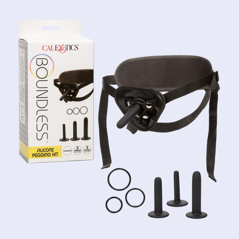 Boundless Silicone Pegging Kit Strap-On