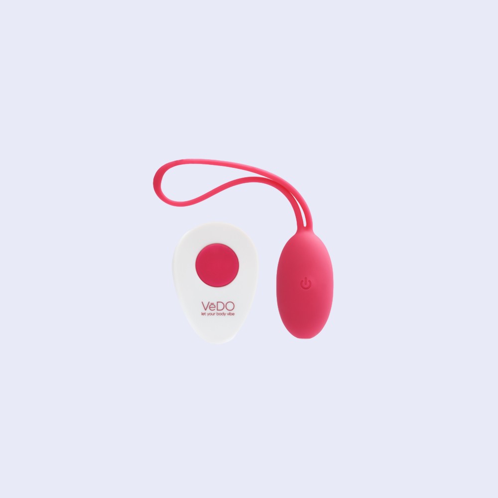 VEDO Peach Rechargeable Egg Vibe