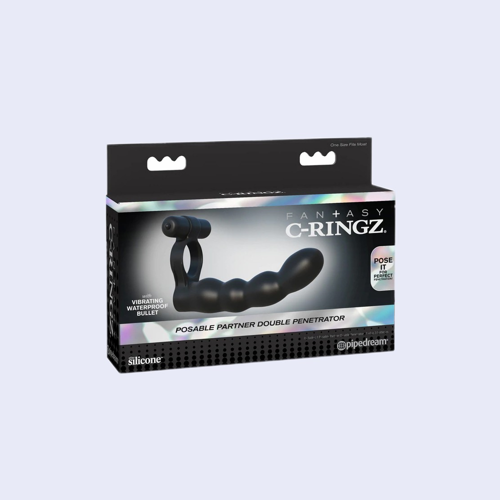 Fantasy C-Ringz Posable Partner Double Penetrator