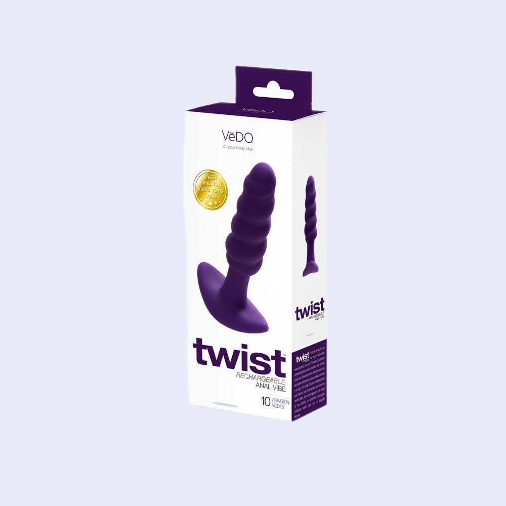 Twist Rechargeable Anal Plug