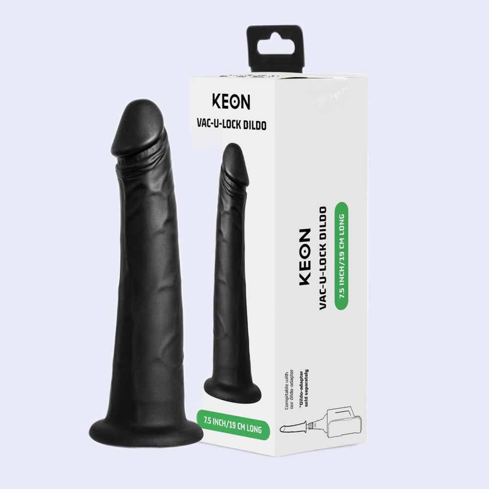 Keon Vacuum Lock Dildo 7 Inch