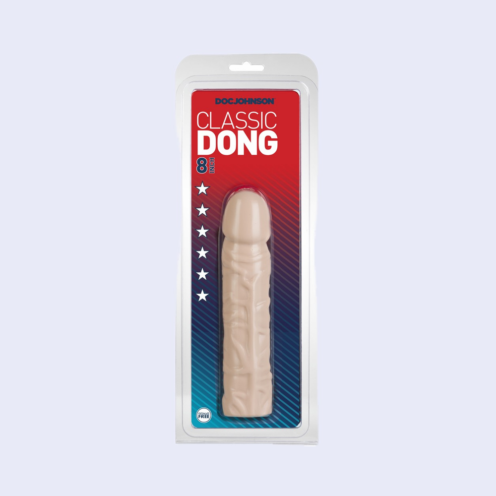 Classic Dong 8 Inch White
