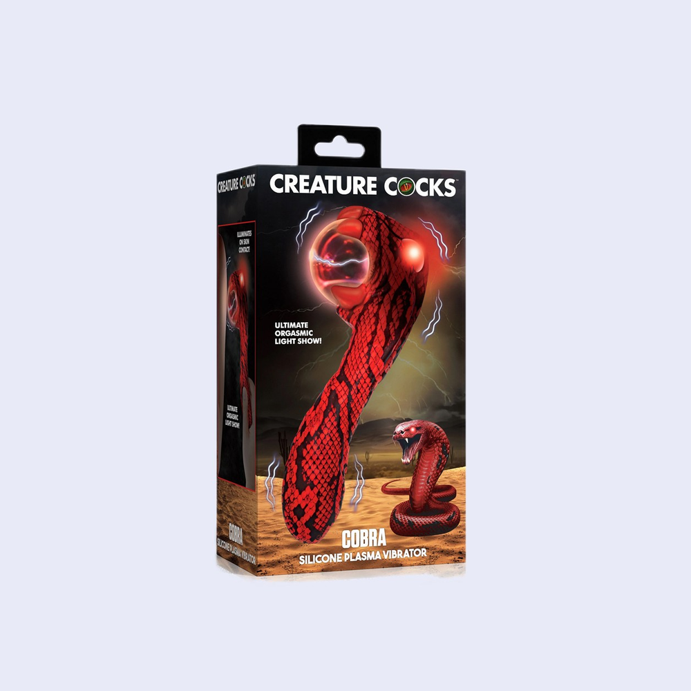 Creature Cocks Cobra Silicone Plasma Vibrator