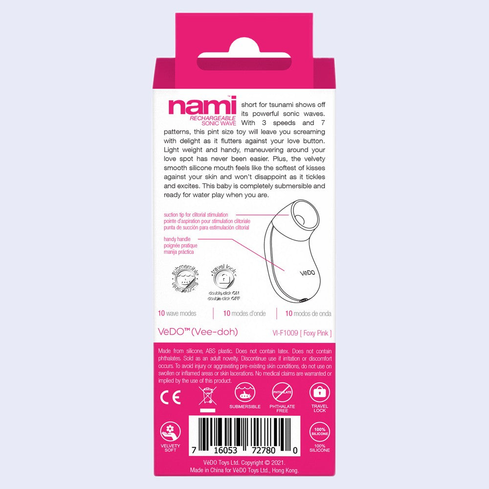 Nami Rechargeable Air Pulse Vibrator