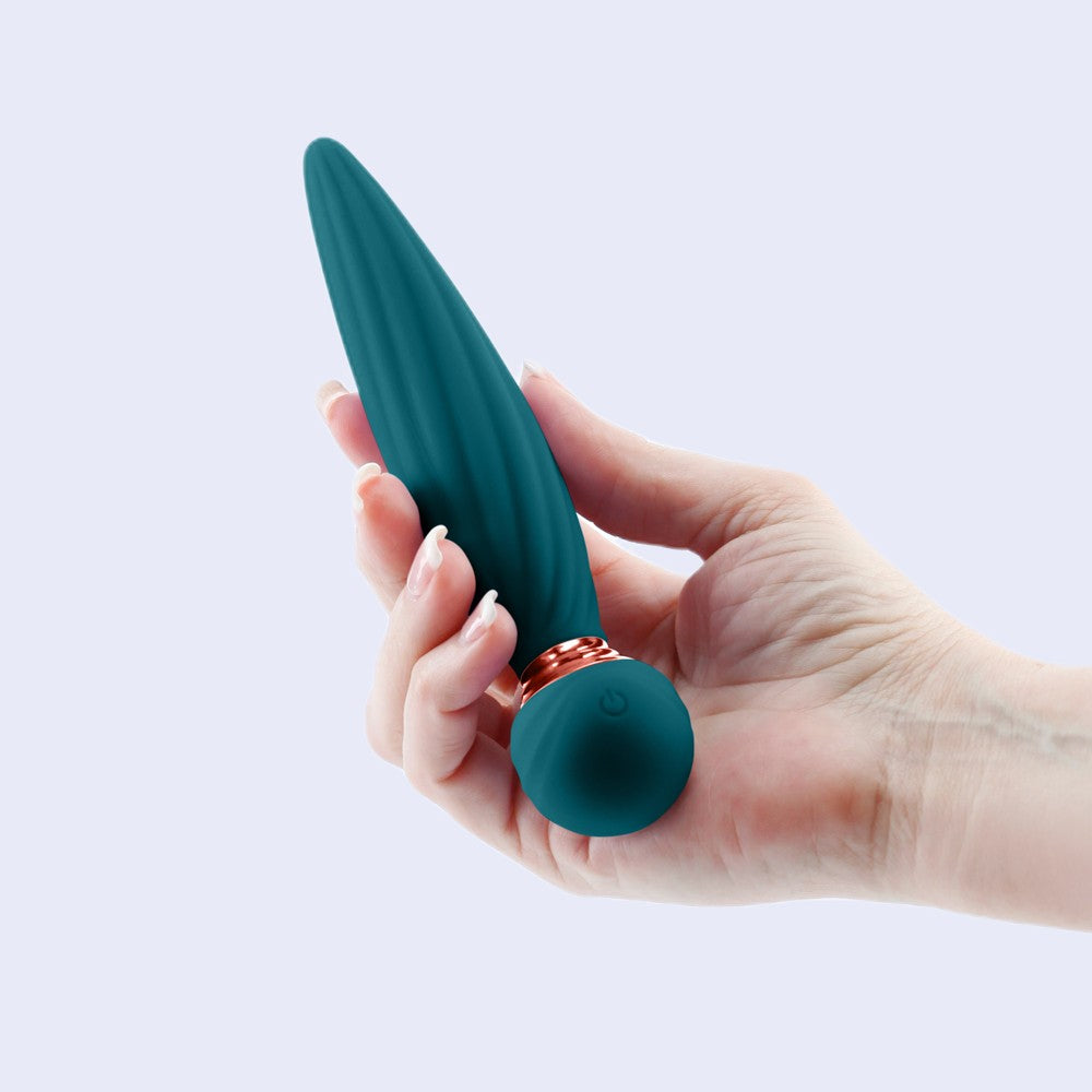 Sugar Pop Twist Teal Vibrator