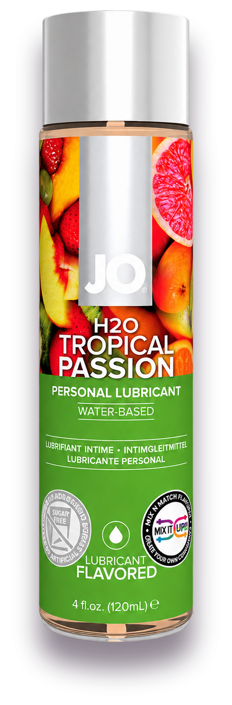 JO H2O Flavored Lubricant Tropical Passion 4 oz.