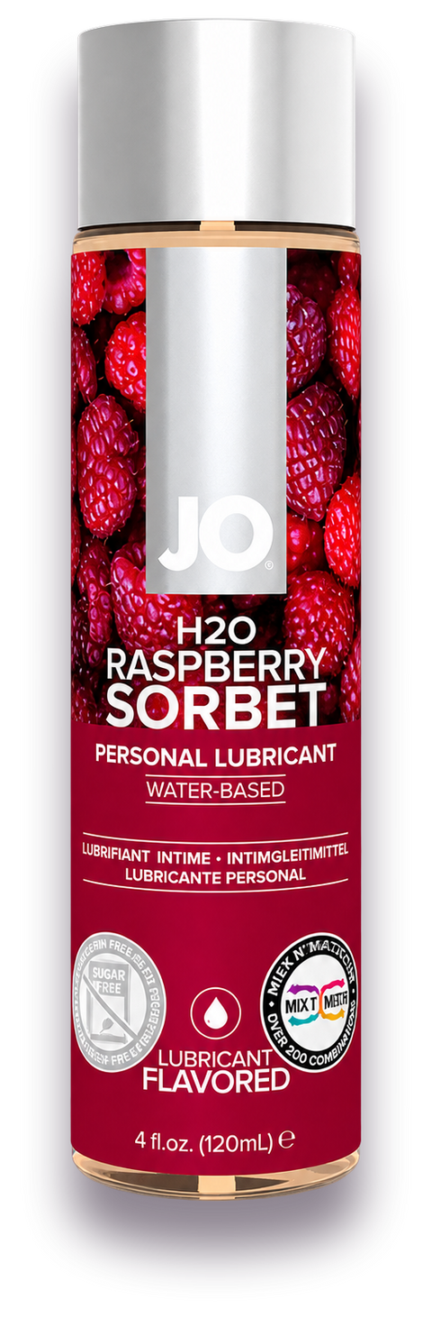 JO H2O Flavored Lubricant Raspberry Sorbet