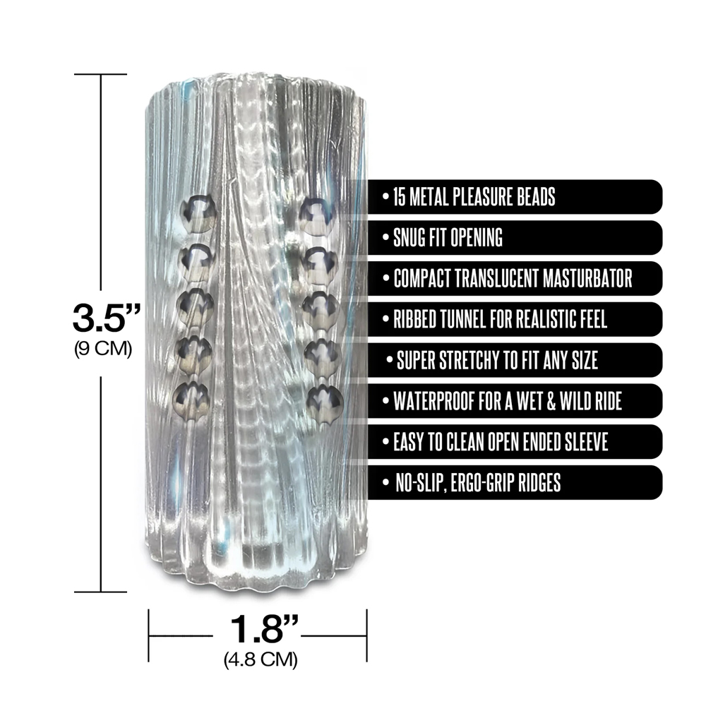 MSTR B8 Balls to the Wall Beaded Stroker - La Pepa