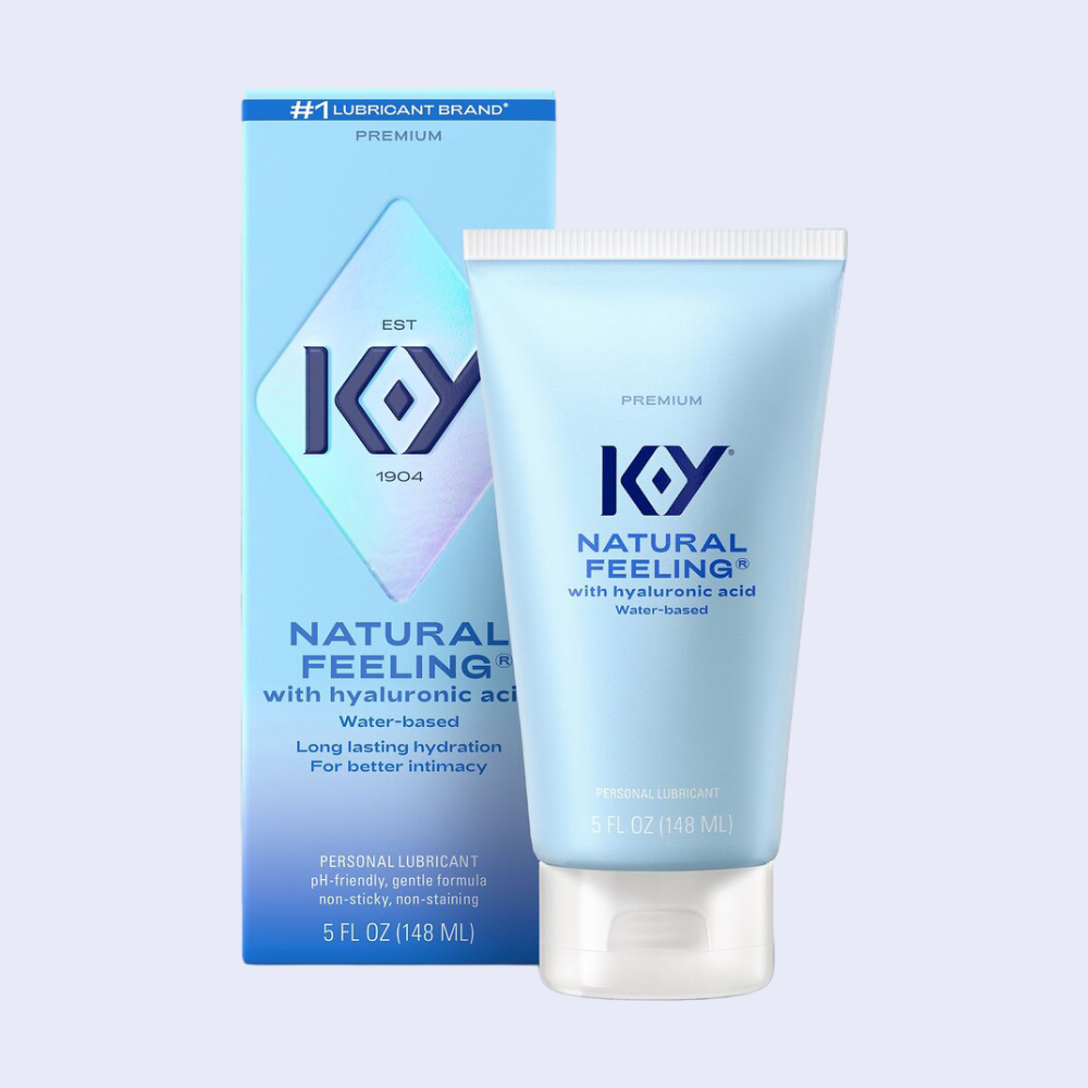 K-Y Natural Feeling Lubricant with Hyaluronic Acid - La Pepa