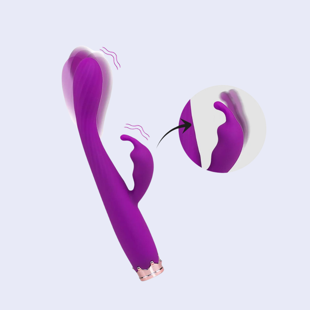 Majestic Cleo Dual Stimulation Rabbit Vibrator - La Pepa