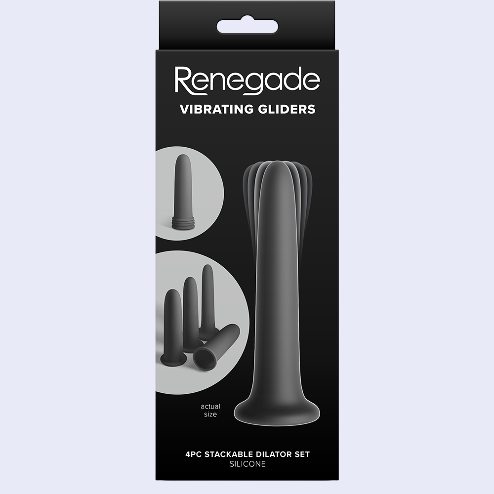NS Novelties Renegade Vibrating Gliders Dilator Set - La Pepa
